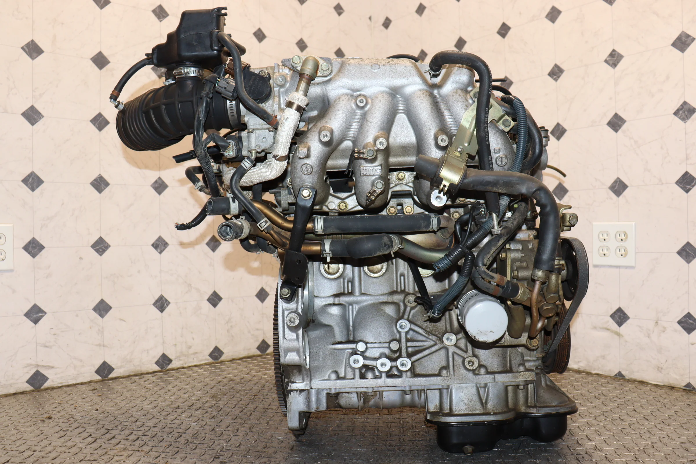 Nissan Sentra SE-R Infiniti G20 SR20DE 2.0L DOHC Engine JDM Silvertop High Port Low Port - Image 9