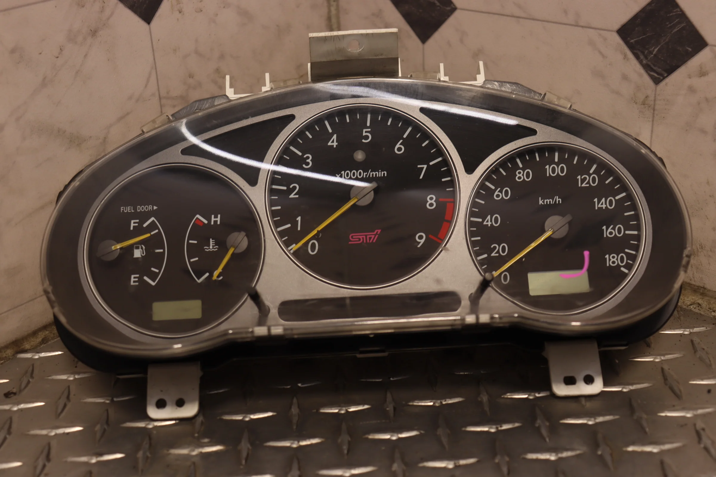 2002 2003 Subaru Impreza WRX STI V7 Gauge Cluster Tachometer JDM OEM - Image 3