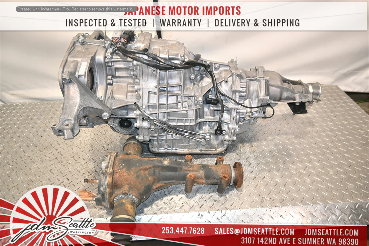 JDM SUBARU LEGACY OUTBACK FORESTER CVT AUTO TRANSMISSION WHIT DIFF EJ25 - TR690JHBAA - Image 3