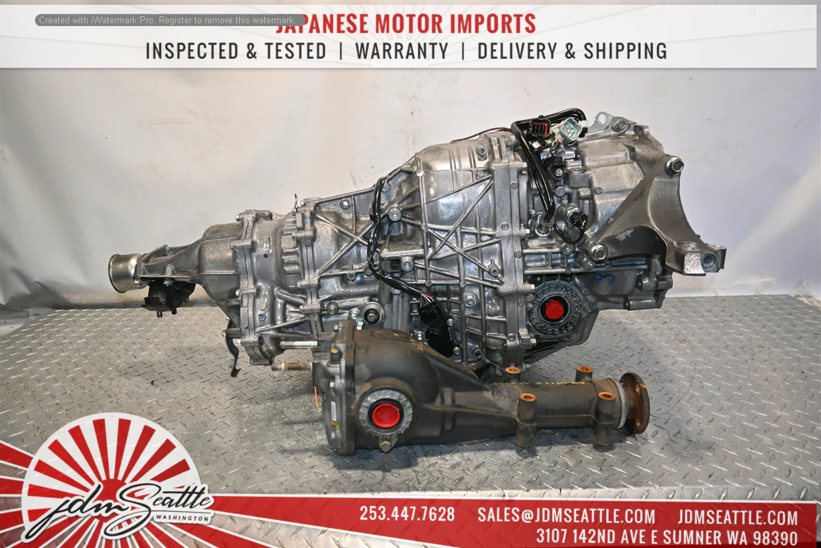 JDM 11-12 SUBARU LEGACY OUTBACK FORESTER CVT AUTO TRANSMISSION WHIT DIFF EJ25 - TR690JHBAA - Image 3