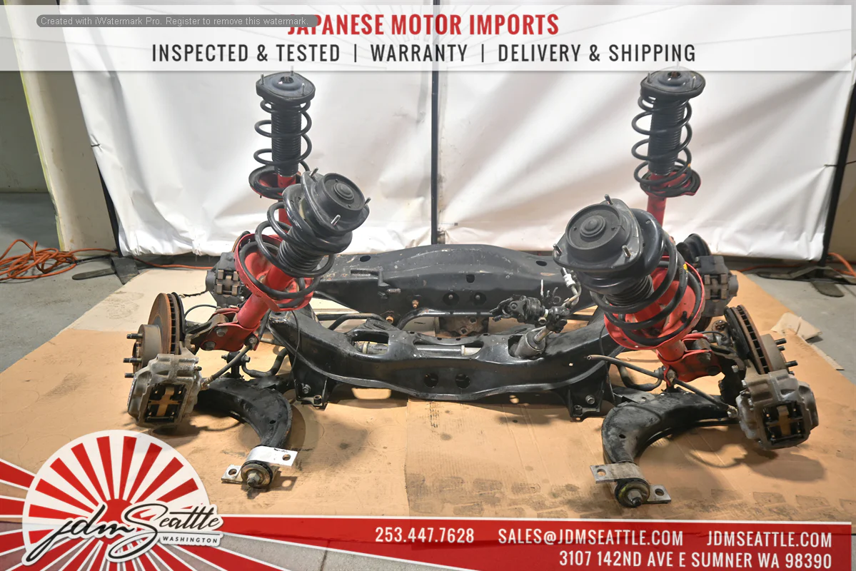 JDM SUBARU WRX EJ205 COMPLETE FRONT & REAR SUSPENSION SUBFRAMES WITH DIFFERNTIAL - Image 2
