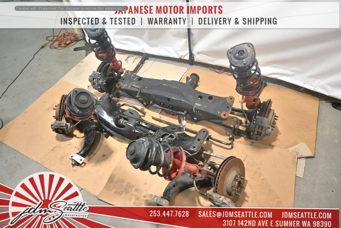 JDM SUBARU WRX EJ205 COMPLETE FRONT & REAR SUSPENSION SUBFRAMES WITH DIFFERNTIAL - Image 3