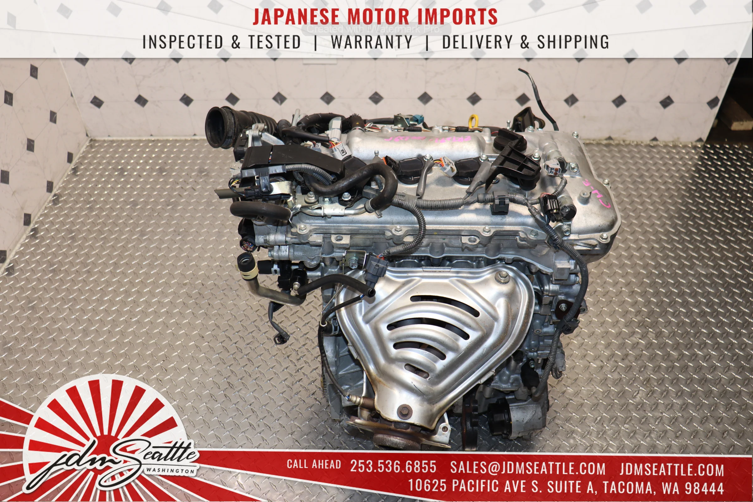 JDM Toyota C-HR Engine 2018-2022 3ZR-FAE 2.0L VVTi MOTOR TOYOTA CHR 18 19 20 21 22 - Image 8