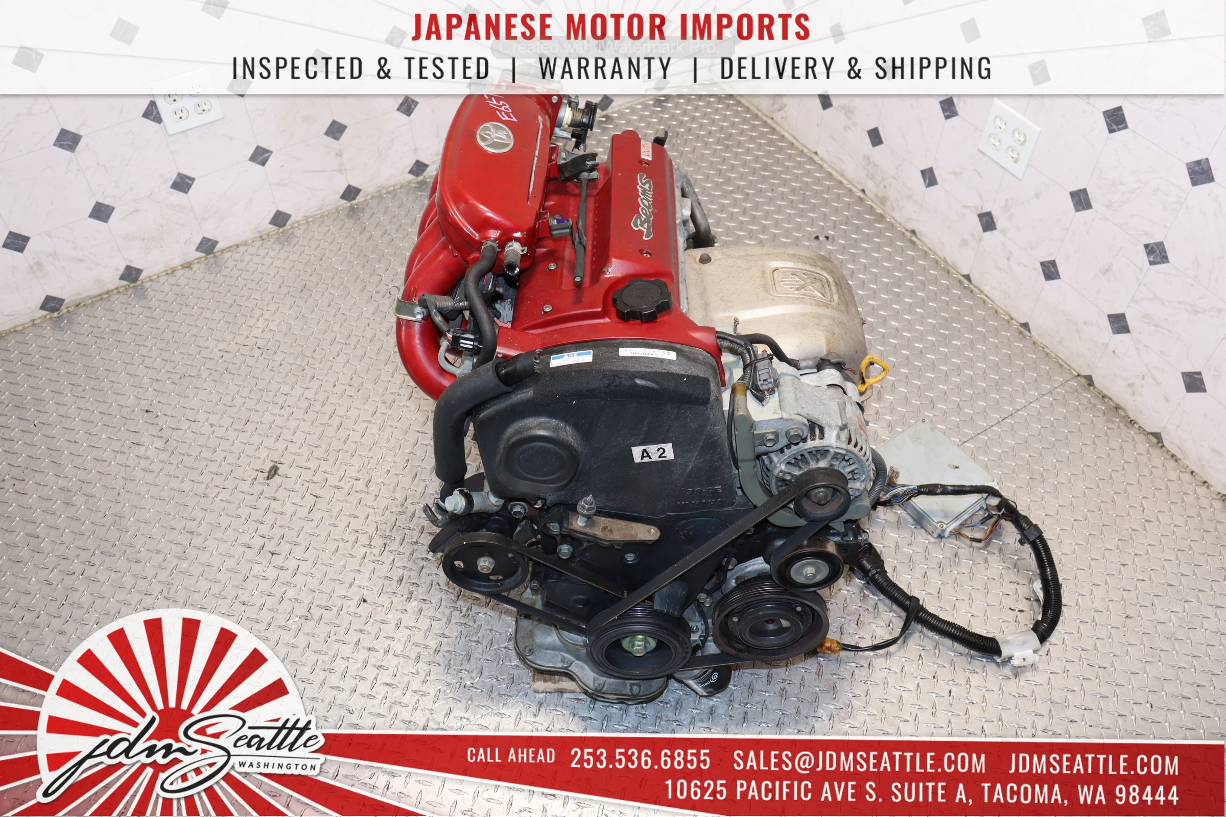 JDM Toyota Celica 2.0L VVTi Front Wheel Drive JDM Engine- 3S-GS Beams RedTop 4th Gen - Image 13