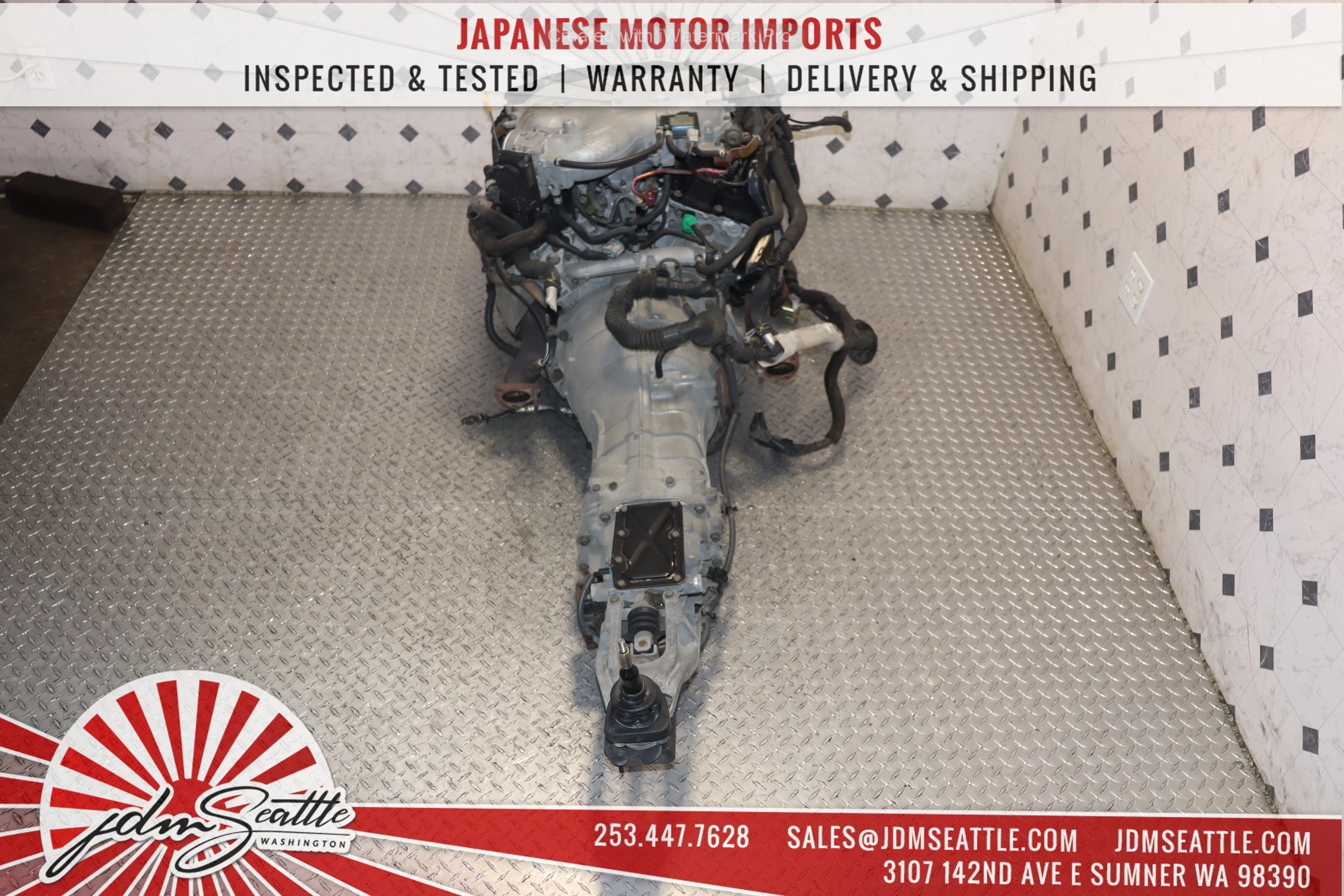 2003-2005 Nissan 350Z & Infiniti G35 JDM VQ35DE 3.5L Engine & 6-Speed CD01 Transmission Swap - Image 10