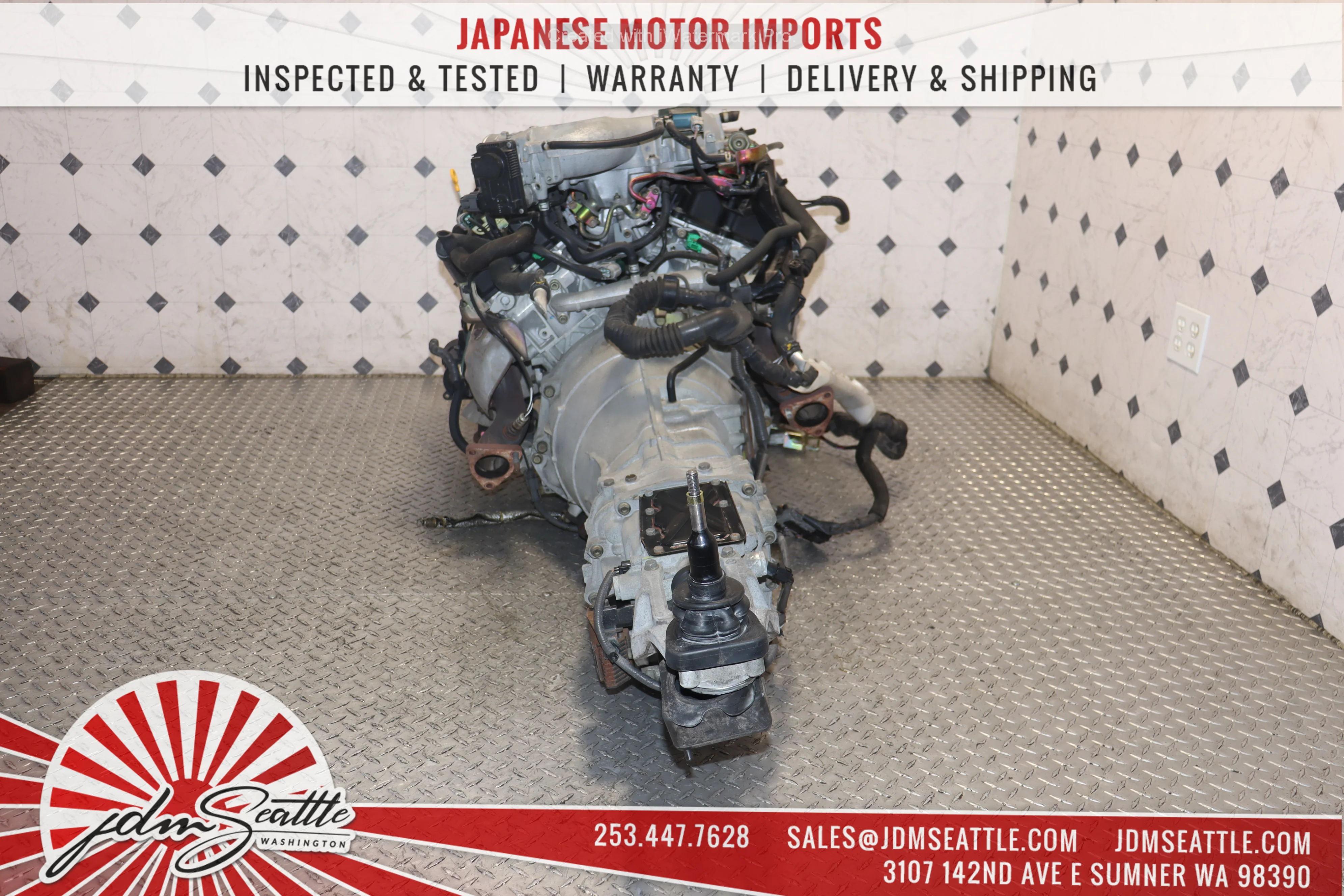2003-2005 Nissan 350Z & Infiniti G35 JDM VQ35DE 3.5L Engine & 6-Speed CD01 Transmission Swap - Image 12