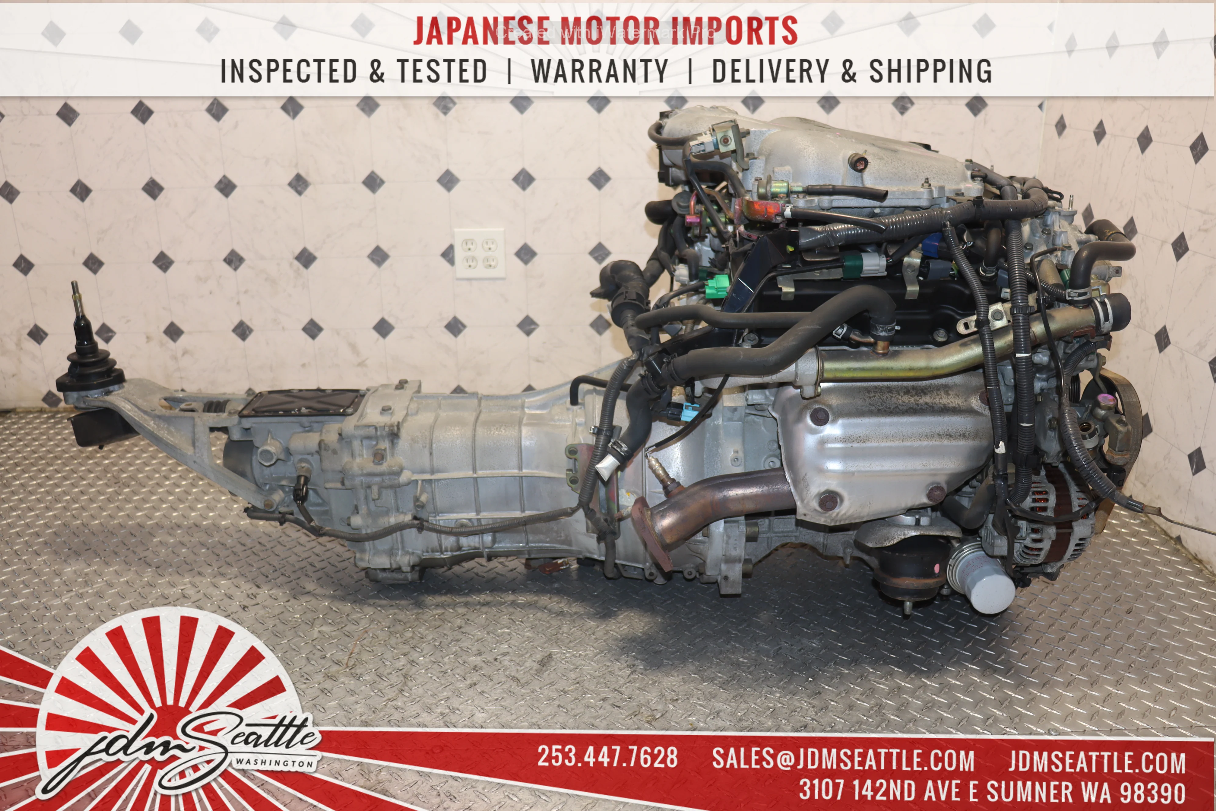 2003-2005 Nissan 350Z & Infiniti G35 JDM VQ35DE 3.5L Engine & 6-Speed CD01 Transmission Swap - Image 3