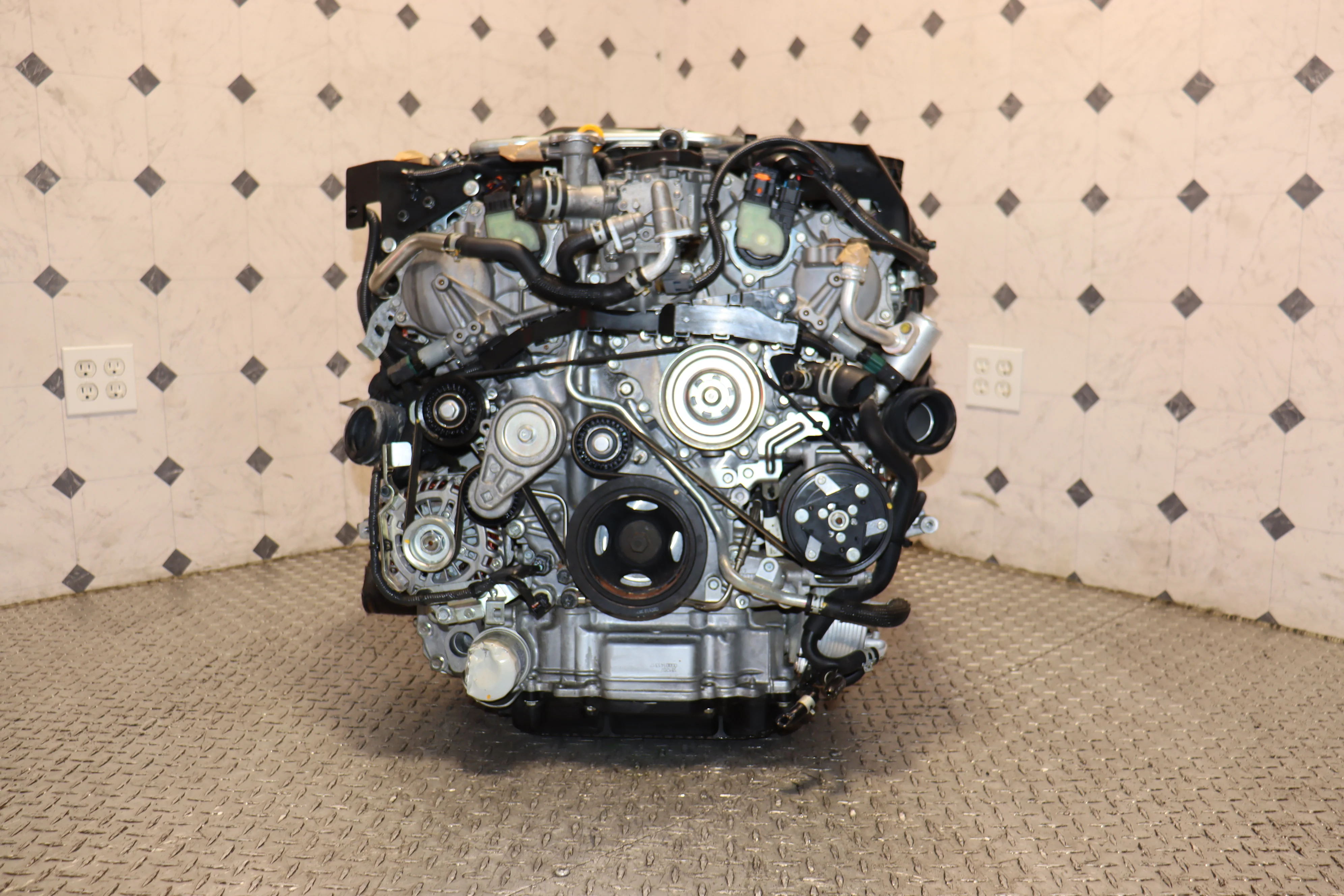 2016 2017 2018 2019 2020 2021 2022 2023 Infiniti Q50 Q60 3.0L V6 Twin Turbo AWD Engine JDM VR30DDTT - Image 3