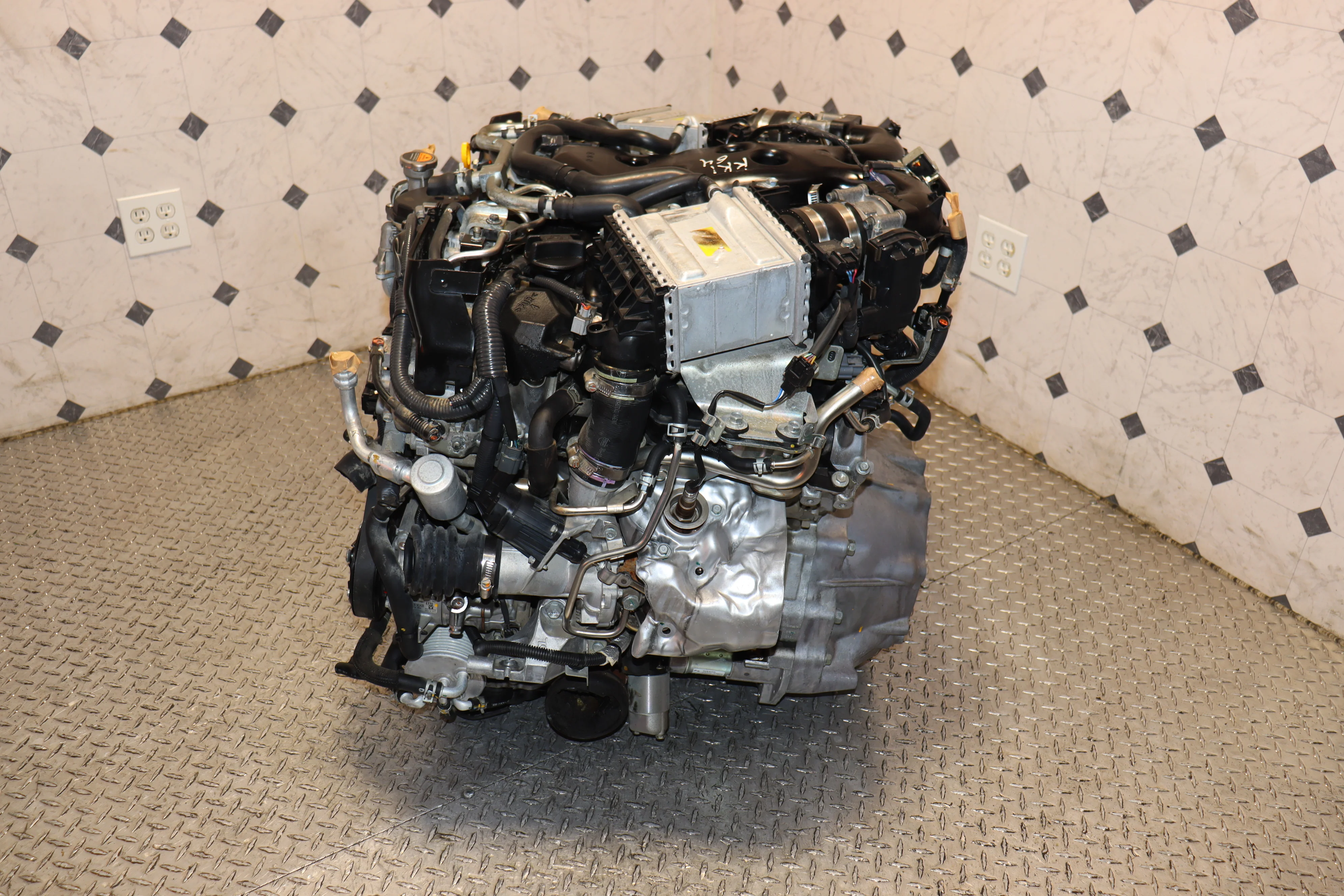 2016 2017 2018 2019 2020 2021 2022 2023 Infiniti Q50 Q60 3.0L V6 Twin Turbo AWD Engine JDM VR30DDTT - Image 5