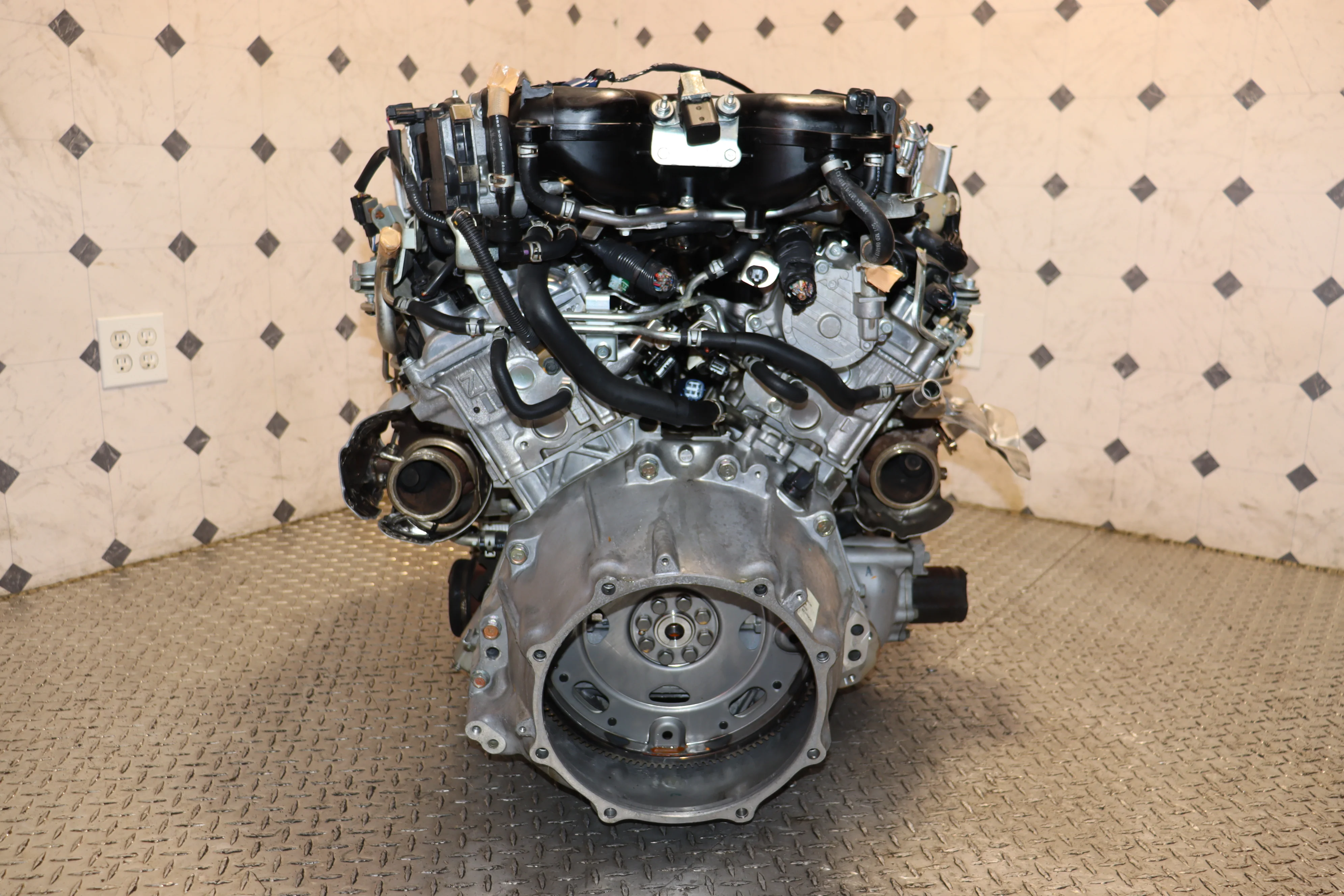 2016 2017 2018 2019 2020 2021 2022 2023 Infiniti Q50 Q60 3.0L V6 Twin Turbo AWD Engine JDM VR30DDTT - Image 9