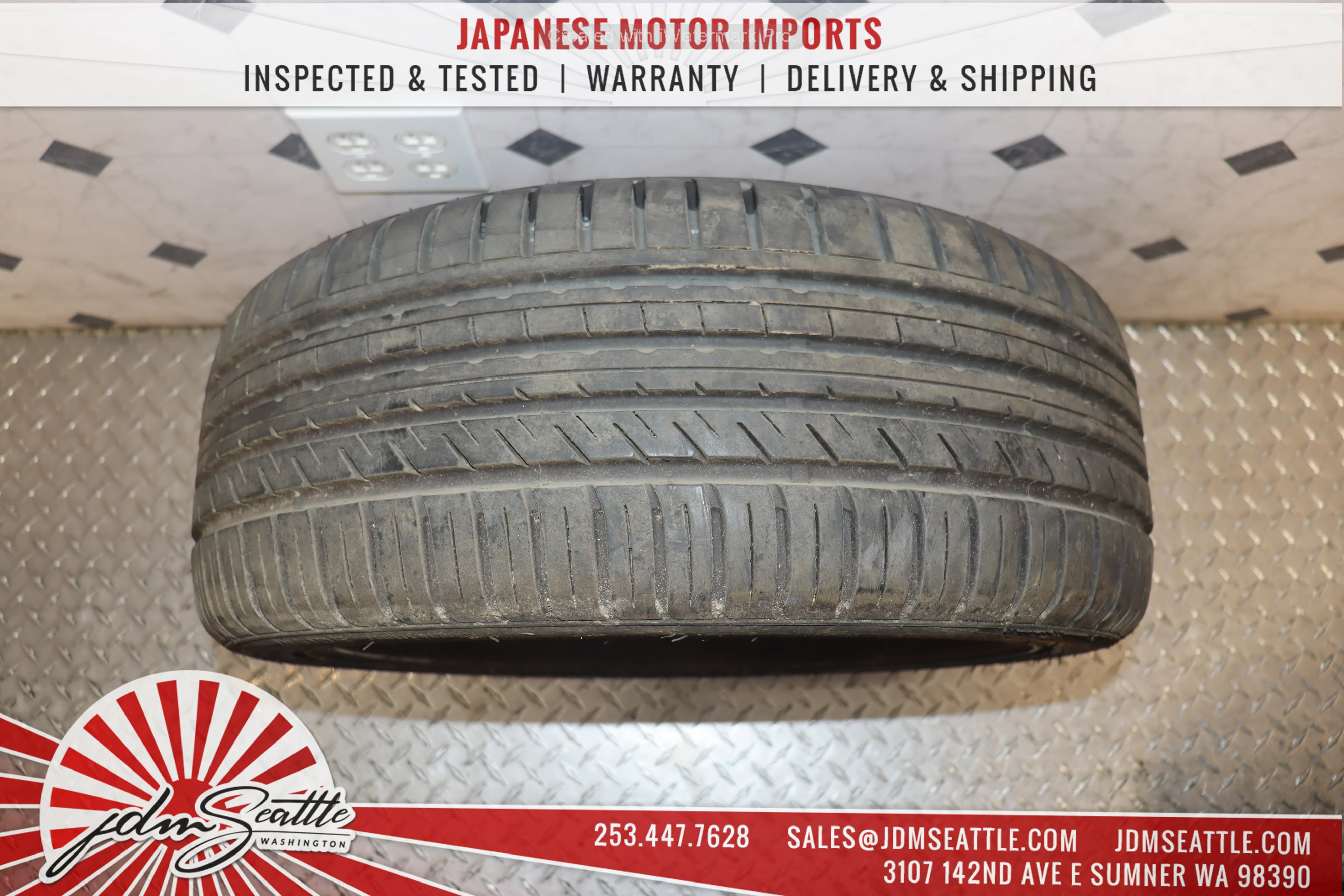 JDM WORK EMOTION XD9 WHEELS SET OF 4 205/45ZR17 / 17X7 +53 / 4X114.3 - Image 13