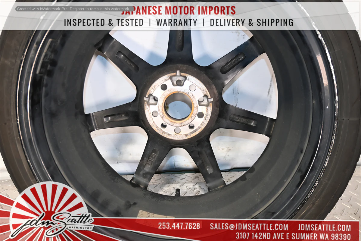 SET OF 4 WORK EMOTION EMT T7R WHEELS w/TIRES - Image 23