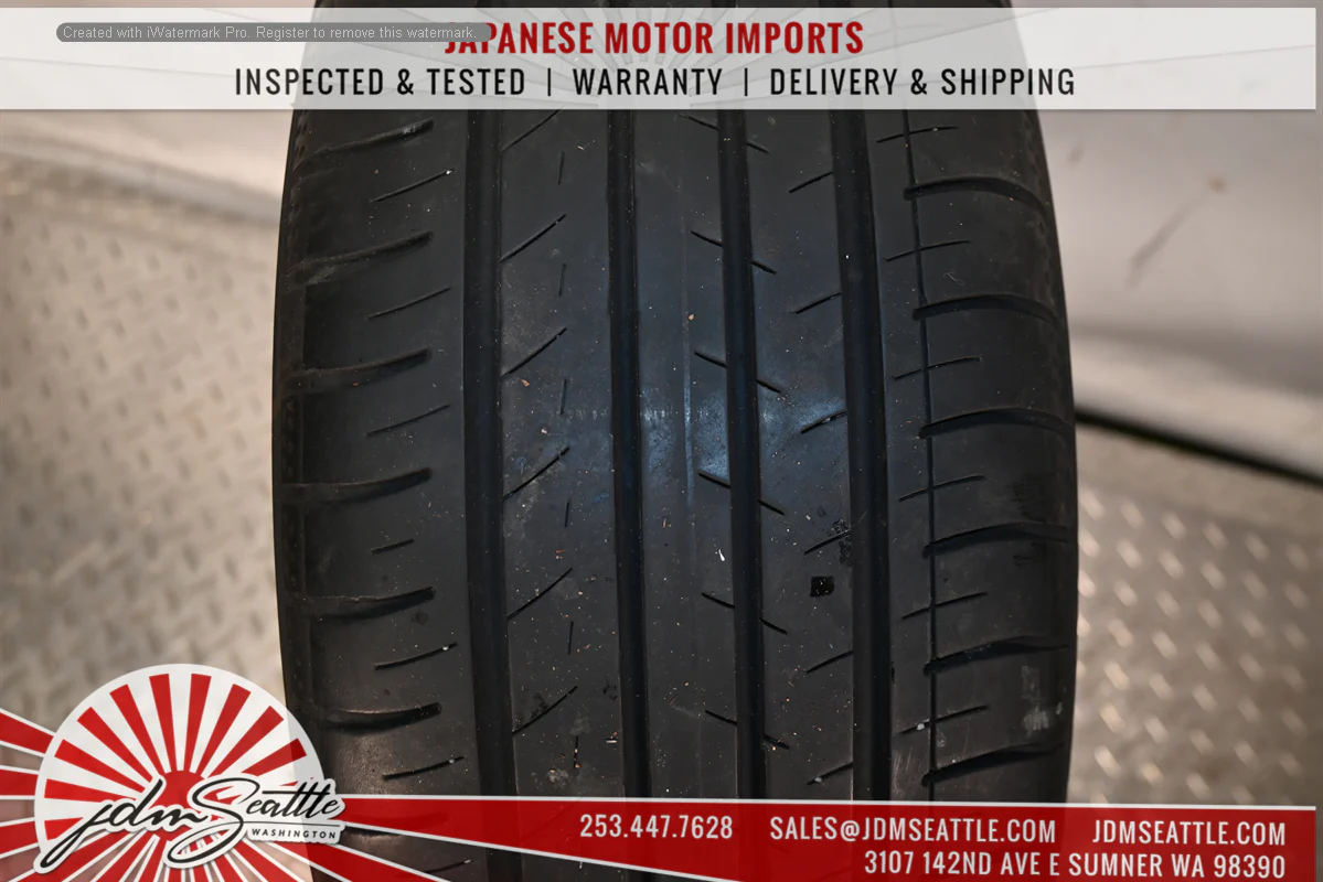 SET OF 4 WORK EMOTION EMT T7R WHEELS w/TIRES - Image 30